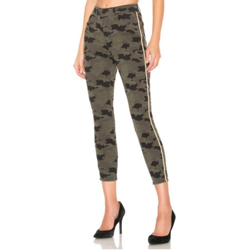 L'AGENCE Camouflage Skinny Pants